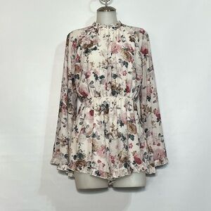 Floral Print Jumpsuit,size small, gently used.
